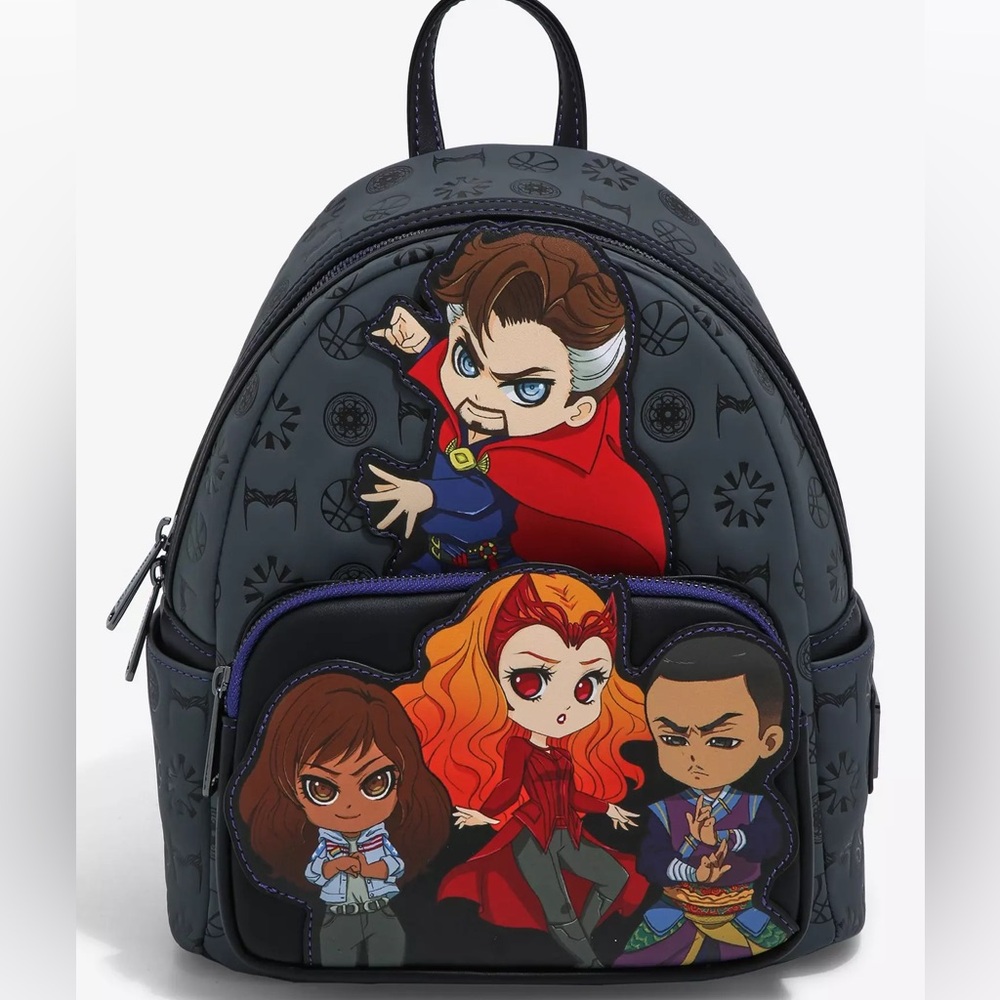 Loungefly Marvel Doctor Strange in the Multiverse of Madness Characters Backpack